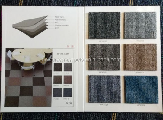 Υπηρεσιακό χαλί από PP/Νάιλον 50x50 Loop Pile Modular Carpet US 2,5-20 / τετραγωνικό μέτρο