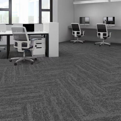6mm Συνολικό πάχος 50x50 60x60 τετραγωνικό μέγεθος Loop piles Carpet Tiles για ξενοδοχεία και γραφεία