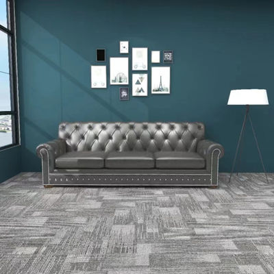 Συνολικό πάχος 6±1mm 100% νάιλον 50x50 πλακάκια χαλιών για γραφεία Εμπορικό περιβάλλον
