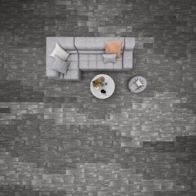 50x50cm τετράγωνα πλακάκια χαλί πολυτελείας 100% νάιλον υλικό για γραφείο ορθογώνιο σχήμα