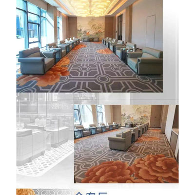 100% Νάιλον Custom Printing Carpets in Modern Design Style για εμπορικά δωμάτια σε ξενοδοχεία