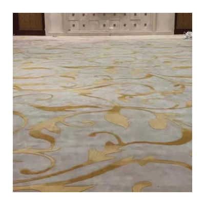 Μεσαίο σωλήνα ορθογώνιο Custom Luxury Designer Wool Carpet Χειροποίητο Custom Design