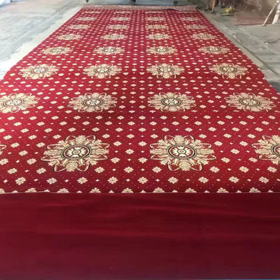 80% Wool 20% Nylon Machine Woven Carpet for Mosque Prayer Προσαρμοσμένα μοτίβα 4*25 Roll