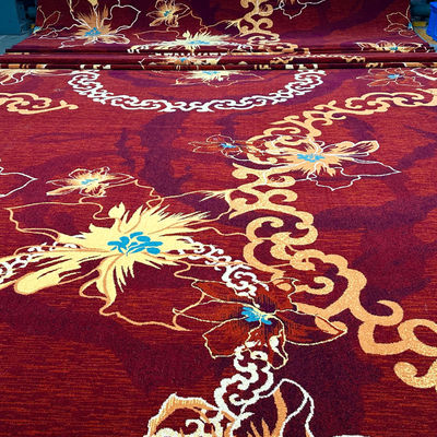 Ανθεκτικότητα στη φωτιά Axminster Floral Casino Carpet με 7per inch Pitch και Cut Pile
