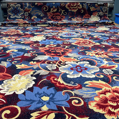 Ανθεκτικότητα στη φωτιά Axminster Floral Casino Carpet με 7per inch Pitch και Cut Pile