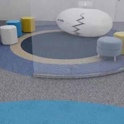 50x50 Γραφείο Μοντυλικό χαλί με αφαιρούμενα ορθογώνια πλακάκια νάιλον