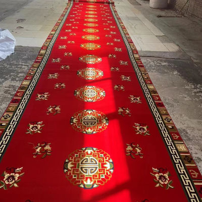 OEM ODM Προσαρμοσμένα μοτίβα 4 * 25 Roll Axminster Mosque Προσευχητικό χαλί για Μουσουλμανικό τζαμί