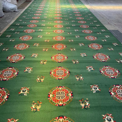 OEM ODM Προσαρμοσμένα μοτίβα 4 * 25 Roll Axminster Mosque Προσευχητικό χαλί για Μουσουλμανικό τζαμί