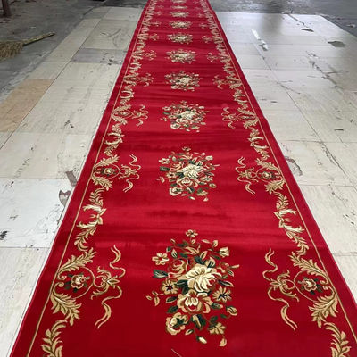 Προσαρμοσμένα χαλιά Axminster Cut Pile Mosque Προσευχή χαλί ορθογώνιο 4 * 25 Roll για το τζαμί