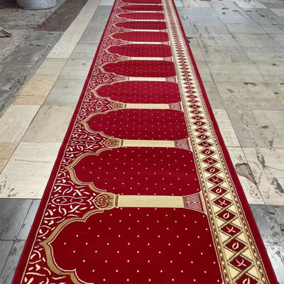7*12 πυκνότητα Custom Carpets Mosque Prayer Carpet For Mosque Πύργος ύψος μέσος χώρος