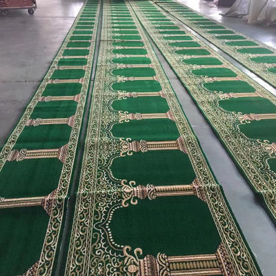 4*25 Roll Machine Woven Washable Mosque Prayer Carpet για εξατομικευμένα μοτίβα