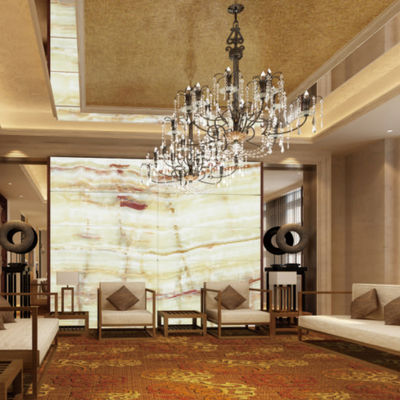 Τείχος προς τοίχο Luxury Axminster Carpet για ξενοδοχείο Συνολικό βάρος 3kg/τ.μ. και κόψιμο στοίβας