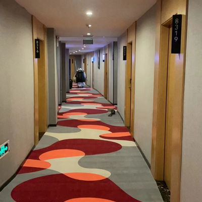 Ενεργοποιημένο φθοριούχο χρώμα Axminster Corridor Carpet για μη ολισθητικό σε ξενοδοχεία