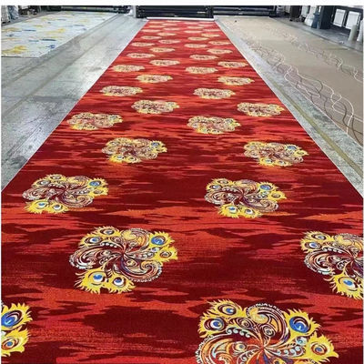 Προσαρμοσμένο σχεδιασμό Luxury Style Νάιλον / μαλλί υλικό Axminster χαλί για το δάπεδο ξενοδοχείου