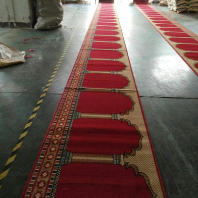 80% μαλλί και 20% νάιλον Masjid Προσευχή χαλί για Custom Μουσουλμανικό σχέδιο τζαμιού