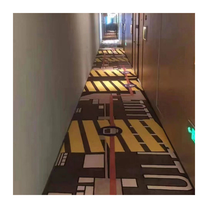 Από τοίχο σε τοίχο Axminster Carpet Non-Slip Luxury Style Flooring Printing Προσαρμοσμένο σχέδιο