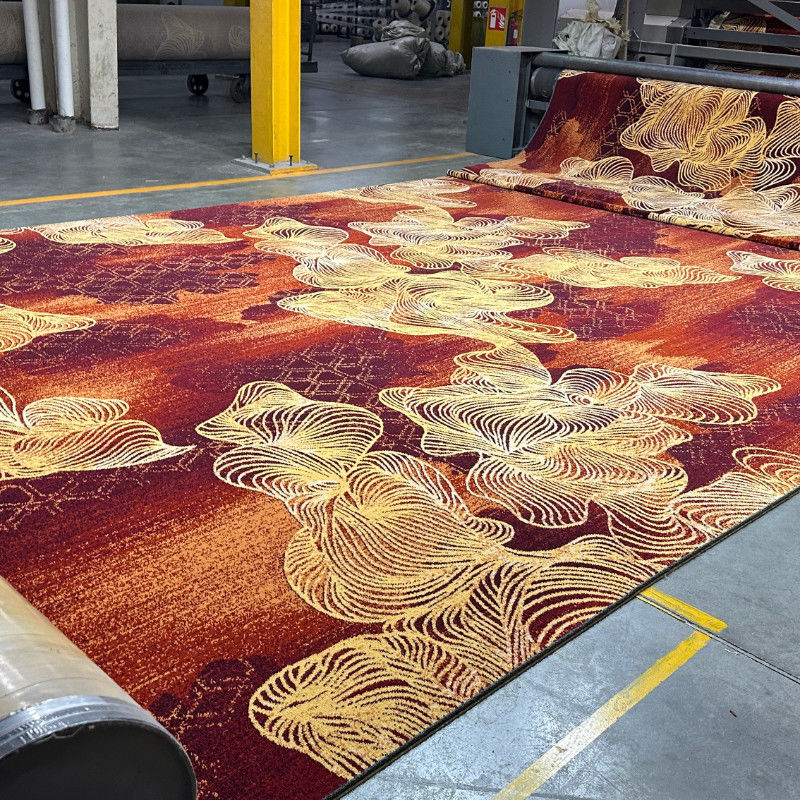 Ανθεκτικότητα στη φωτιά Axminster Floral Casino Carpet με 7per inch Pitch και Cut Pile