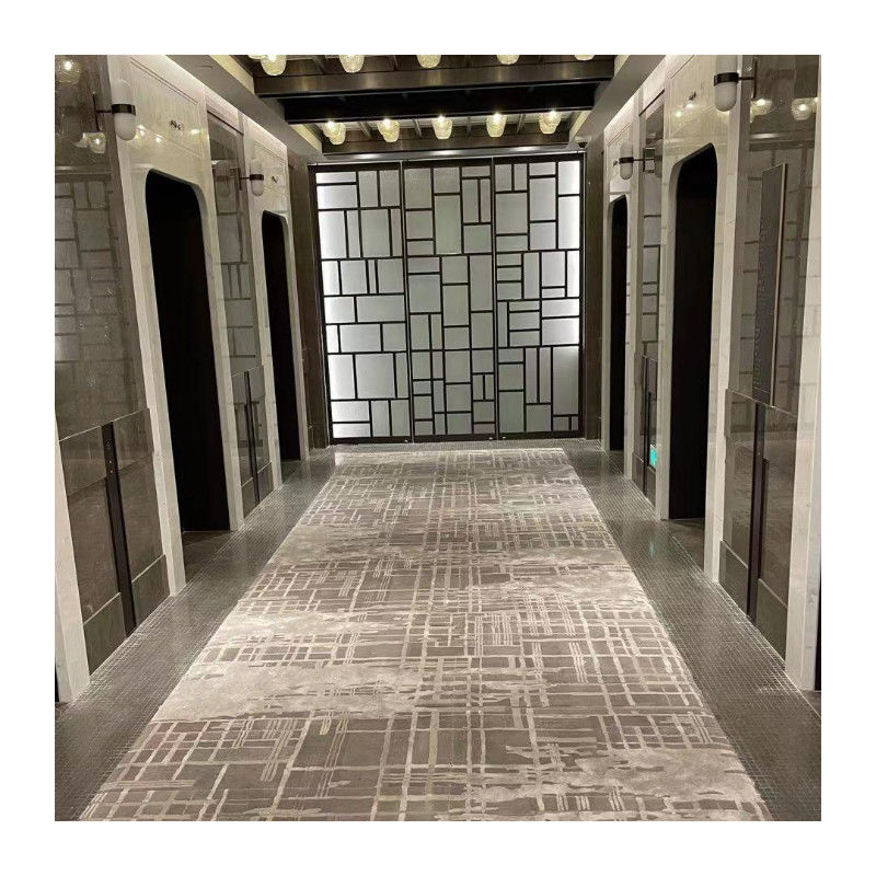 Μηχανική κατασκευή 4m Flat Cut Nylon Wall to Wall Carpet για εμπορικά πατώματα πυρόστακτα