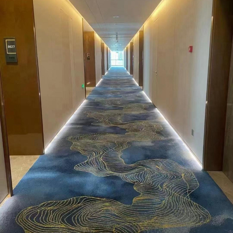 Εμπορικά δάπεδα πυρόσβεση χαλί ορθογώνιο σχήμα και νάιλον τοίχος σε τοίχο χαλί