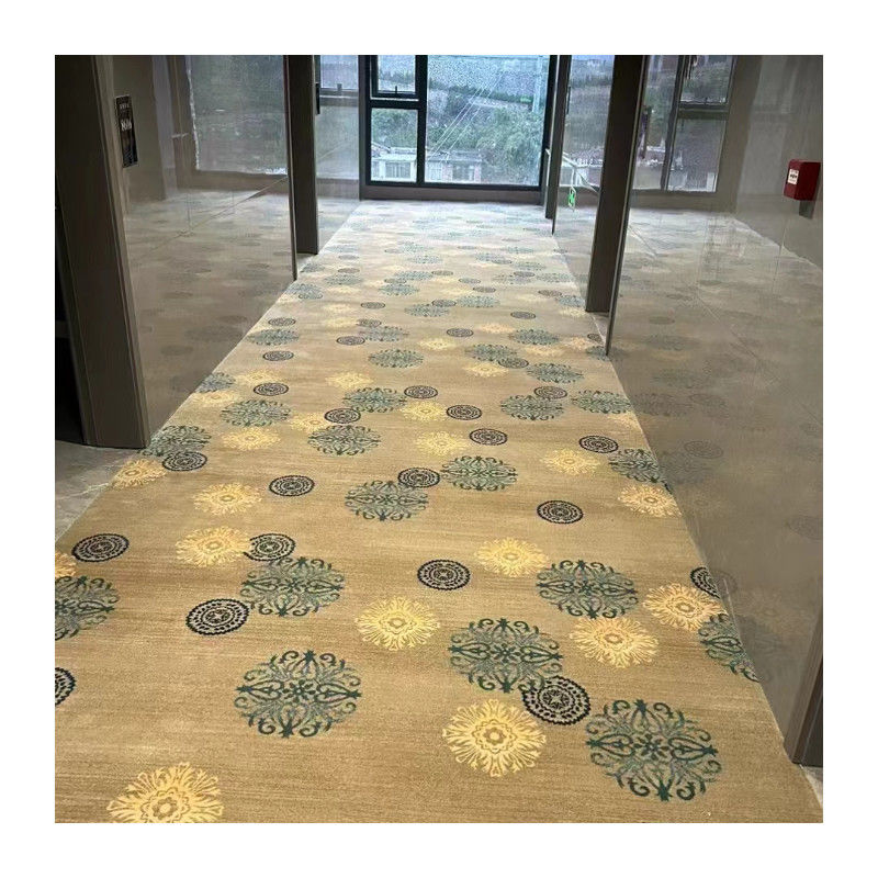 Ενεργοποιημένο φθοριούχο χρώμα Axminster Corridor Carpet για μη ολισθητικό σε ξενοδοχεία